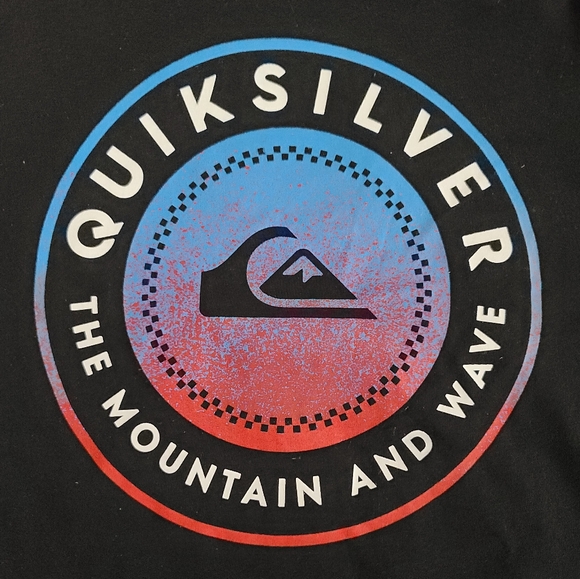 Quiksilver Youth 2 Pack Top Set: Tshirt and Tank top, XL (14/16), Black and Red - Picture 8 of 12